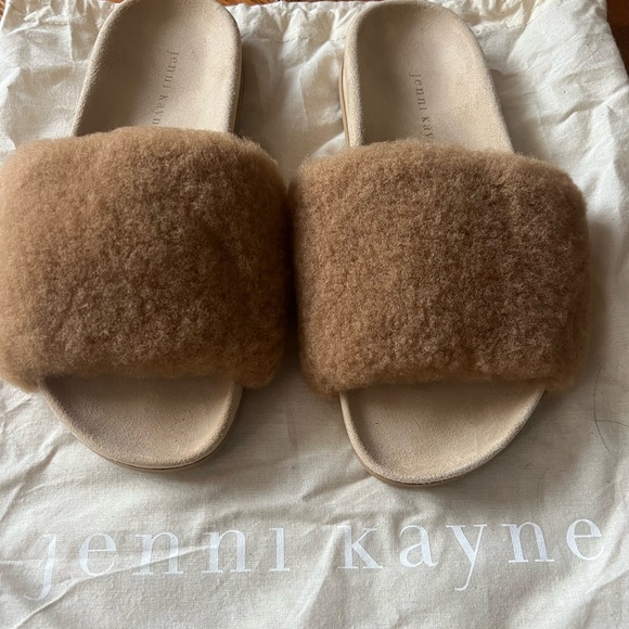 Jenni Kayne Shearling Slide Sandal. Never worn! - Picture 1 of 3